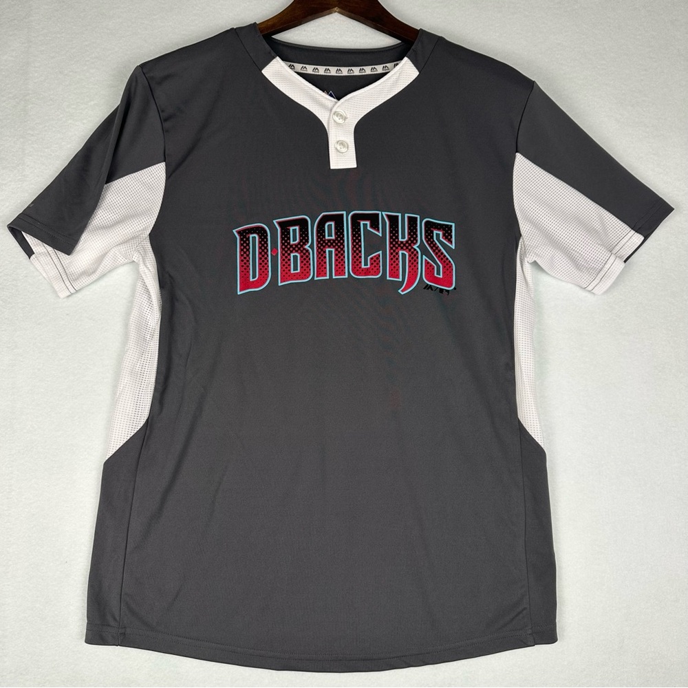 Majestic MLB Arizona Diamondbacks D-Backs Jersey Youth Size XL Cool Base